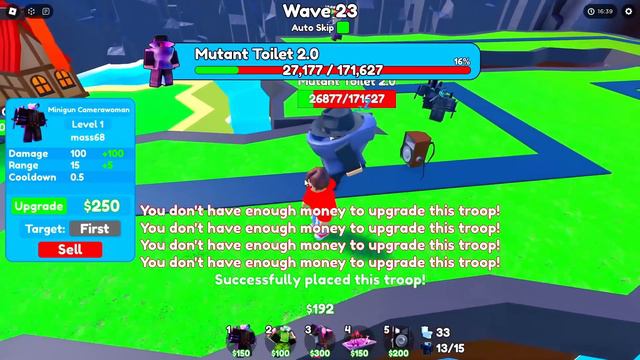 Toilet Tower Defense BOYS vs GIRLS смотреть онлайн