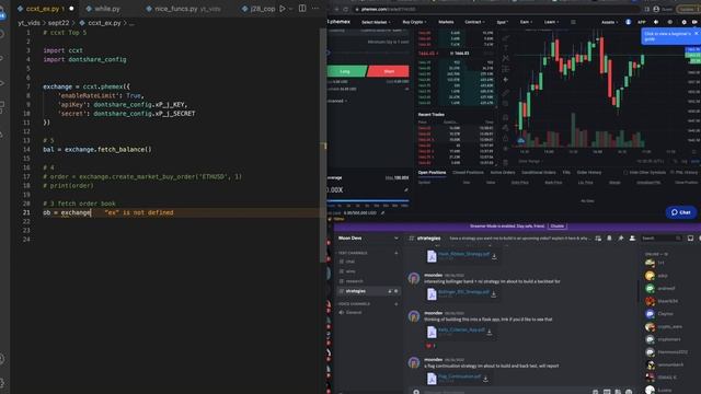 How To Use TOP 5 CCXT Functions to algo trade смотреть онлайн