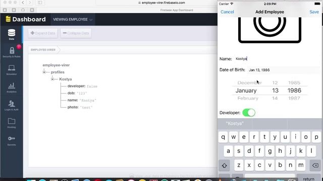 Swift - Введение в Firebase. Практика. Часть 1/2 смотреть онлайн