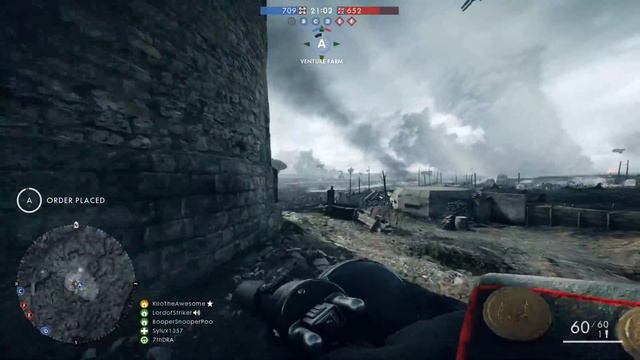Battlefield 1| Another day another holla! (Current position in leaderboard 218) Part 1 смотреть онлайн