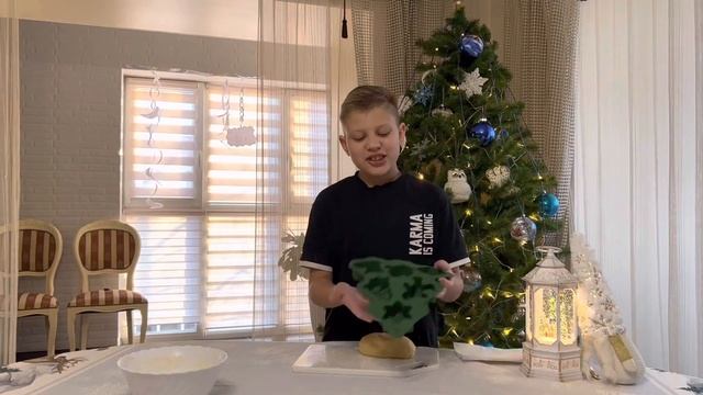 Новогоднее печенье за 20 минут!!! смотреть онлайн