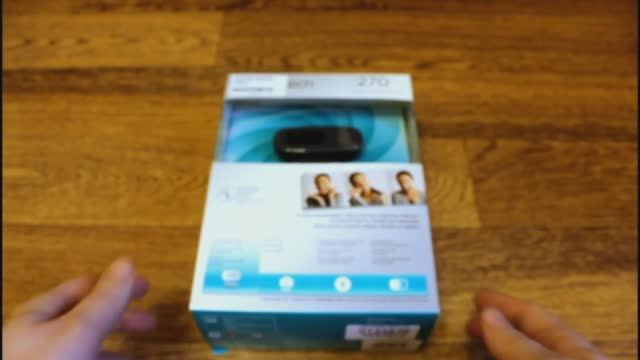 Logitech C270 WebCam (распаковка Unboxing)