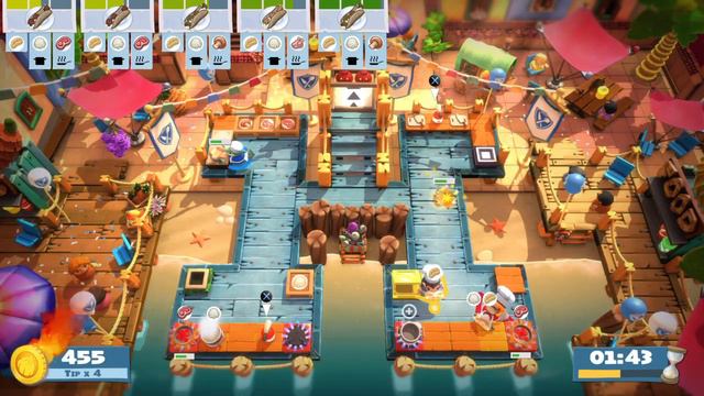 Overcooked! All You Can Eat World Food Festival 1-3: 4 stars! смотреть онлайн