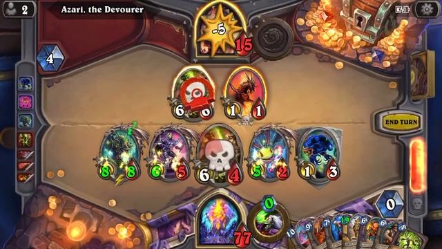 Beating Azari with Warlock (Kobolds and Catacombs) [Hearthstone Video] смотреть онлайн