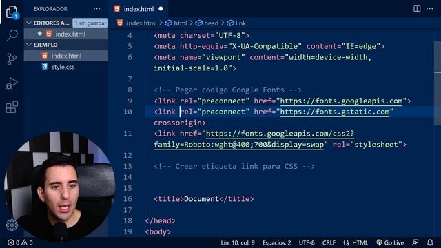 Cómo usar Fuentes de Google Fonts (Gratis) смотреть онлайн