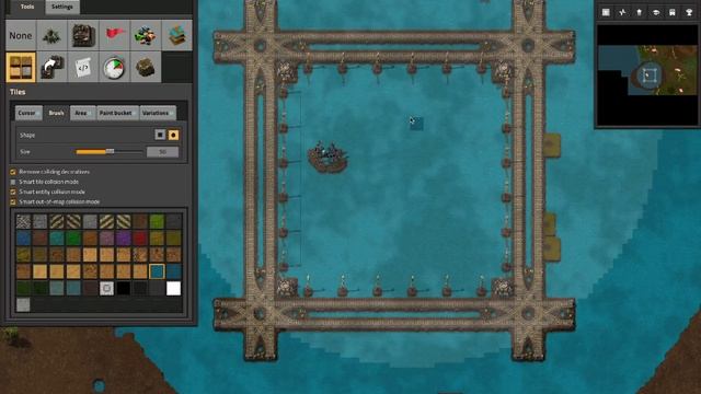 Factorio tutorial: blueprints & landfill смотреть онлайн