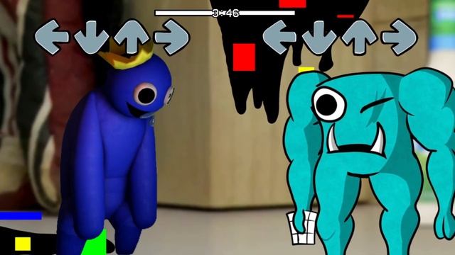 NEW SLICED But Everyone Sing It (New Phases) ? FNF Rainbow Friends Vs Wubbox All Phases | NEW MOD смотреть онлайн