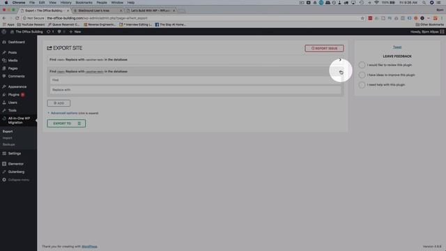 How To Move A WordPress Website From localhost To Server Using All-In-One Migration WordPress Plugi смотреть онлайн