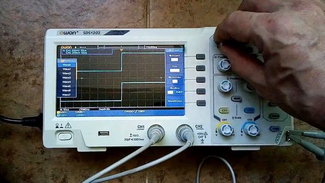 Обзор осциллографа OWON SDS1202 смотреть онлайн