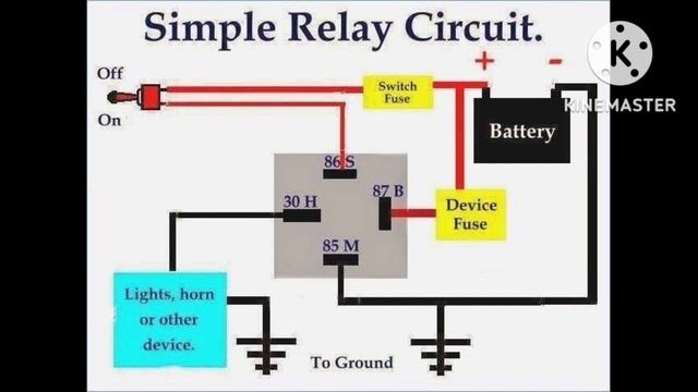 How to wiring diagram 4 pin relay смотреть онлайн
