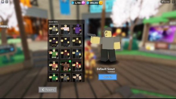 как купить плюшевого скаута тдс, plushie scout tds, roblox