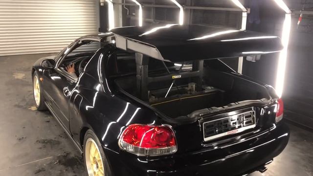 Honda CRX DelSol электро крыша смотреть онлайн