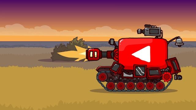 Tik Tok сделали танк? - Танковая дичь (анимация) смотреть онлайн