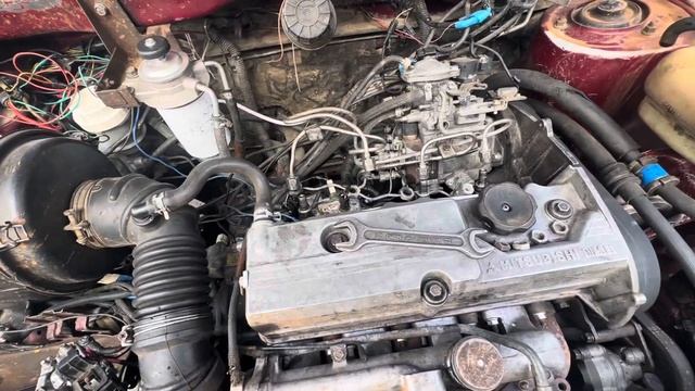 Mitsubishi RVR 2.0 дизель замена форсунок,дёргается пропала тяга смотреть онлайн