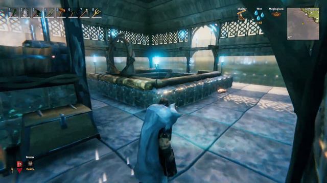 Valheim Bathhouse - in the middle of the OCEAN! смотреть онлайн