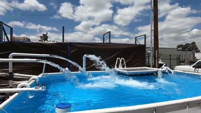 Natural Current SunRay solar pool pump running in cloudy weather solar powered pool pumps смотреть онлайн