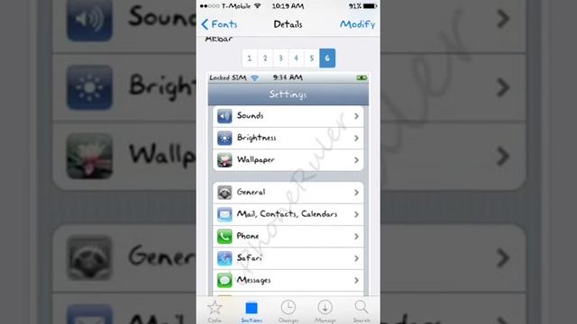 BytaFont 2 tutorial ios 7.x смотреть онлайн
