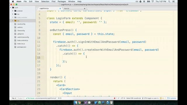 66 - Error Handling in React Native смотреть онлайн