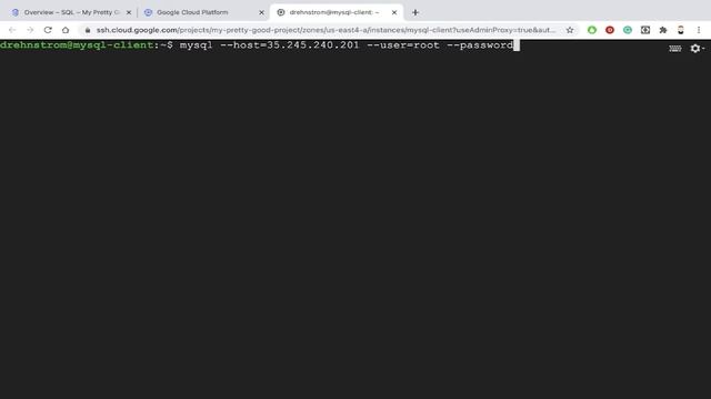 37. Connecting to a Cloud SQL Database from a VM | Google Quick Tutorials смотреть онлайн