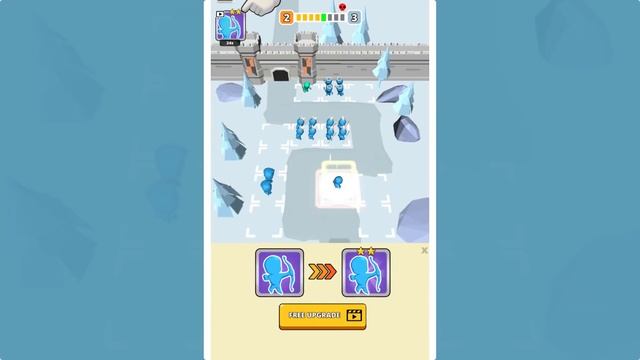 TINY BATTLE - Walkthrough Gameplay - INTRO (iOS Android) смотреть онлайн