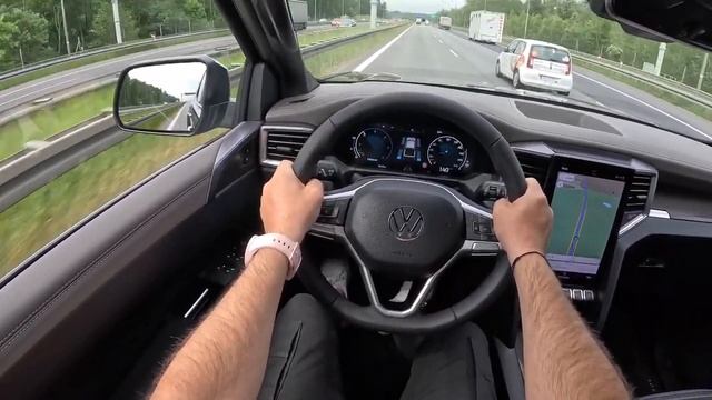 NEW Volkswagen Amarok II 2023 3 0 V6 240HP 0 100 POV Test Drive #1716 смотреть онлайн