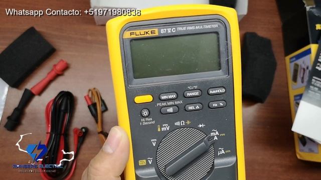 FLUKE 87Vc Español Caracteristicas Y Especificaciones смотреть онлайн