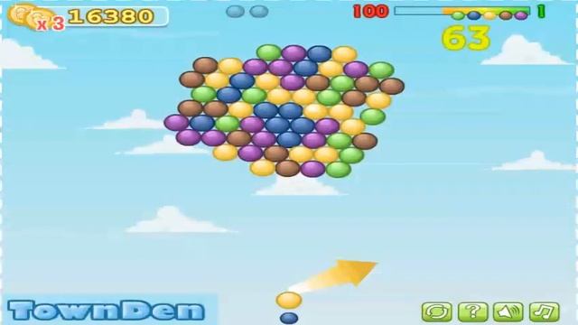 TownDen: Bubble Sky (Flash Game) Gameplay смотреть онлайн
