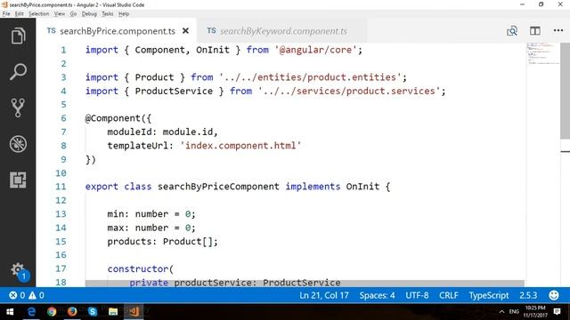 Simple and Advanced Search Angular 2 - Part 2 смотреть онлайн