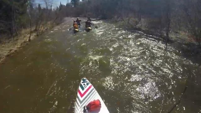 Сплав на SUP борде по реке Нура (Белорецк) Апрель 2022г.