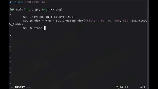 SDL2 Open A Window, Begin Game Development смотреть онлайн