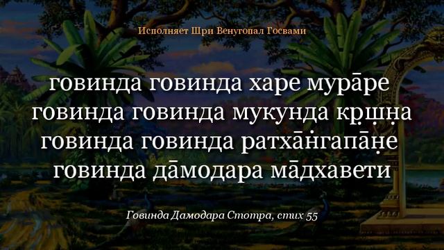 Говинда Дамодара Стотра смотреть онлайн