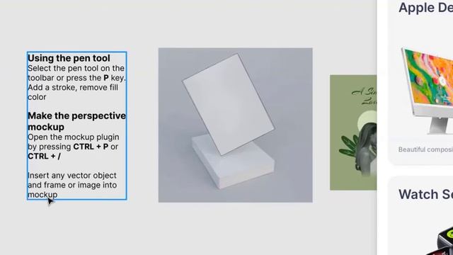 Poster Mockup || Figma Tutorial смотреть онлайн