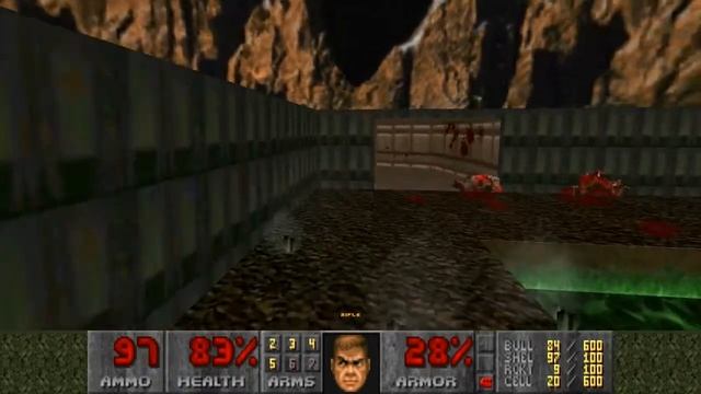 Doom: Enjay Shores of Hell, E2M4 смотреть онлайн