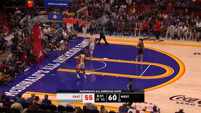 McDonald's All American Boys Game: East vs West | 2023.3.28 | HS Game смотреть онлайн