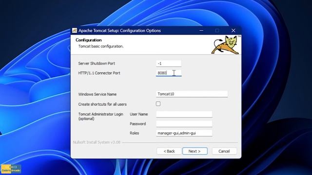 Apache Tomcat Installation - Tomcat 10 Server on Windows 10/11 ( Coders Arcade ) смотреть онлайн