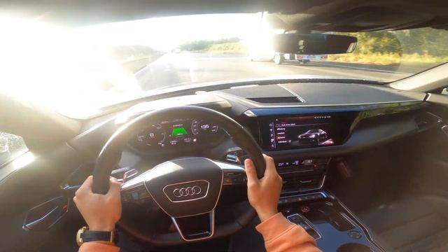 POV Drive: AUDI E-TRON GT QUATTRO (530 pk - 640nm) ?⚡️ смотреть онлайн
