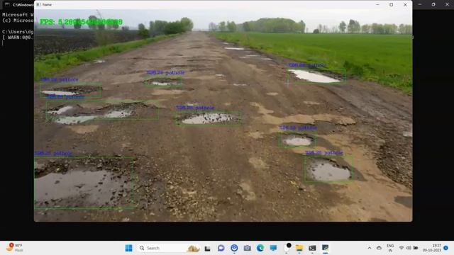 Real-Time Pothole Detection | YoloV4 | OpenCV | Deep Learning | Python | Final Year College Project смотреть онлайн