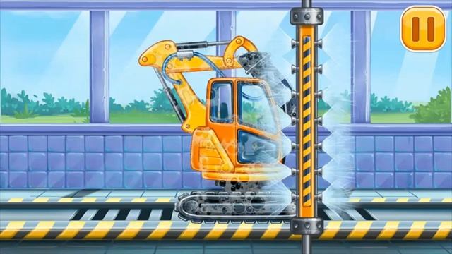 Clean Space to build house games | kids House games | Cleaning Truck games смотреть онлайн
