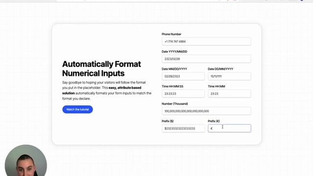How To Automatically Format Webflow Form Inputs смотреть онлайн