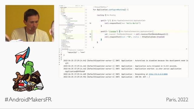 Live-coding a web server with Ktor by Renaud Mathieu, Innovorder EN смотреть онлайн