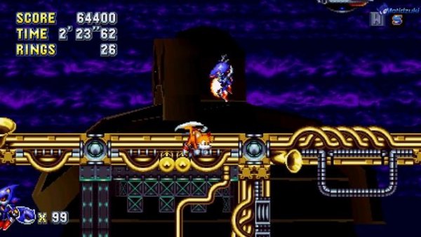 Metal Sonic Mania Adventures ~ Sonic Mania Plus mods ~ Gameplay