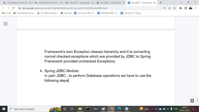 Java Frameworks Package tutorials || Session - 7 || by Mr. Nagoor Babu On 06-02-2023 @8:30AM IST смотреть онлайн