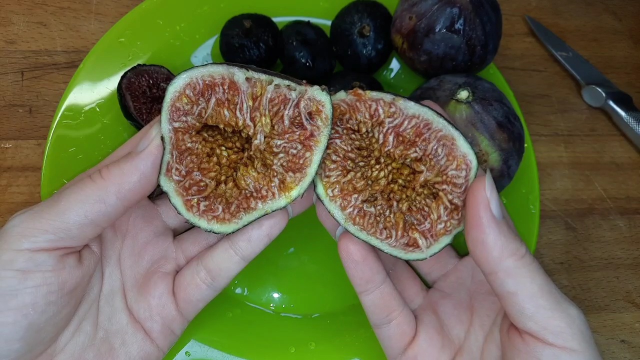 Инжир из супермаркета. Не вкусный. Дегустация.