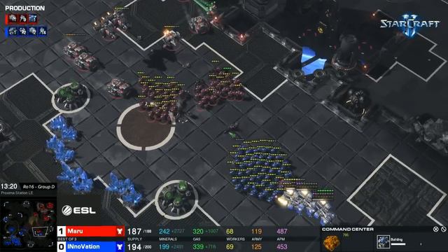 StarCraft II - INnoVation vs. Maru [TvT] - Group D - IEM Shanghai 2017 смотреть онлайн