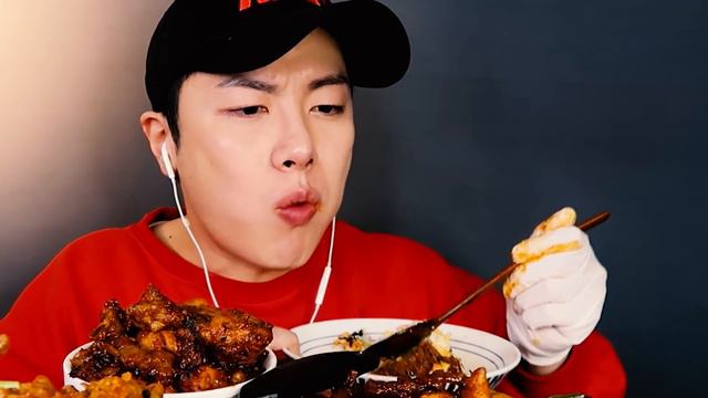 SUB)매운국물닭발 중국당면 오돌뼈 리얼사운드 먹방ASMR🌶SPICY CHICKEN FEET MUKBANG 辛鶏足 Chân gà Ceker ayam เท้าไก่ Eating смотреть онлайн