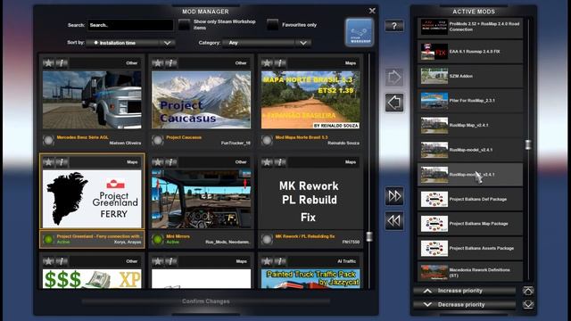 Мега сборка 28 Карт для ETS2 1.40 (включая Rusmap, Румынию, Турцию, Promods, EAA, Балканы и др.) смотреть онлайн