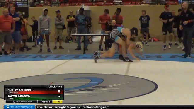 Junior 145 Christian Isbell Tennessee Vs Jacob Aragon Texas смотреть онлайн