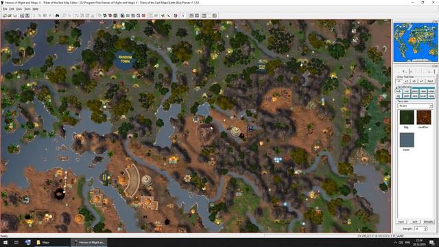 Heroes of Might and Magic V 5 map Earth-Blue Planet смотреть онлайн