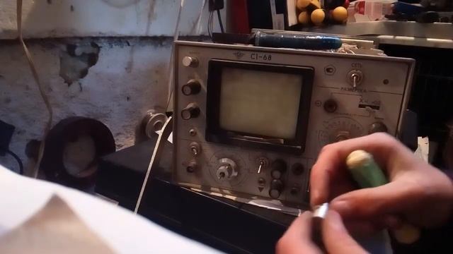 Разборка и так уже разобранного осциллографа с1-68 смотреть онлайн