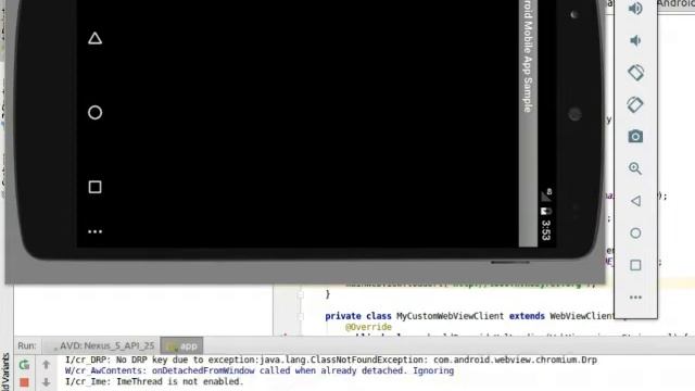 Делаем Webview приложение в Android Studio смотреть онлайн